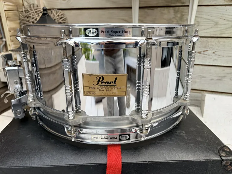 Pearl S-814D Freefloater Steel "Made in Japan" 14x6.5"
