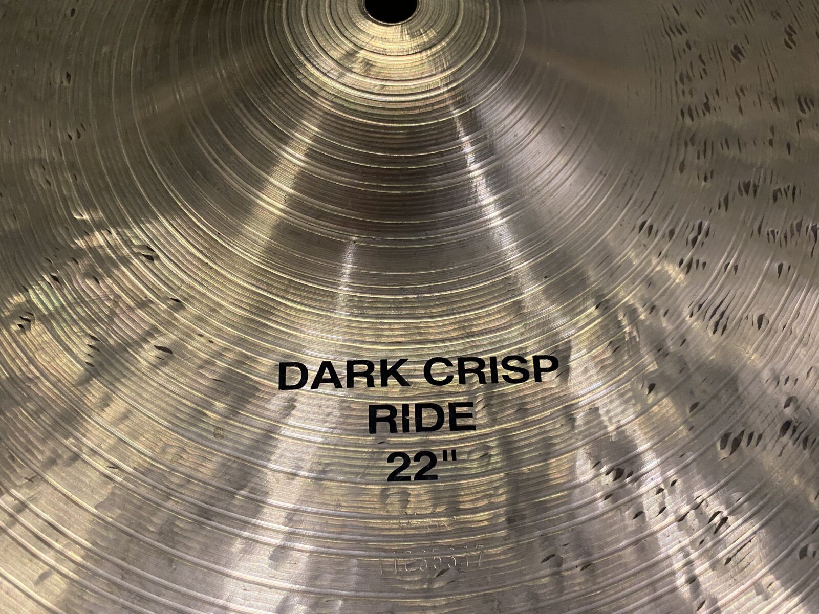 Paiste Twenty masters collection dark crisp ride 22”