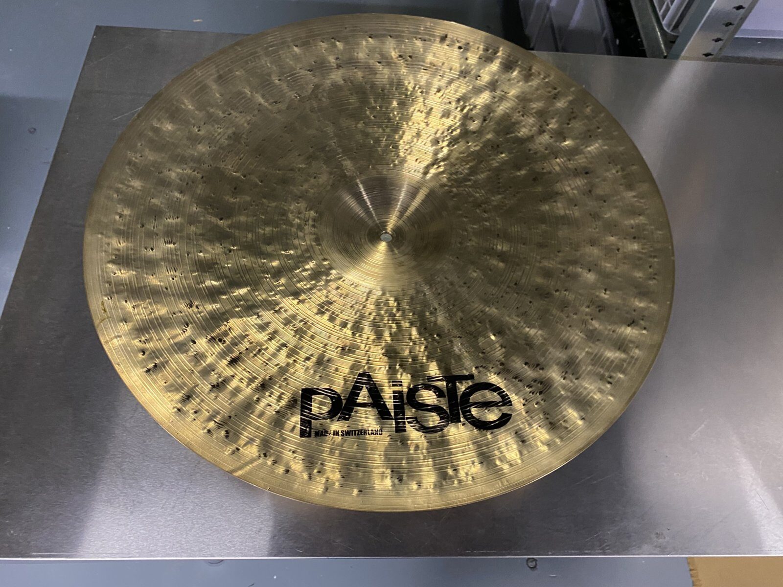 Paiste Twenty masters collection dark crisp ride 22”