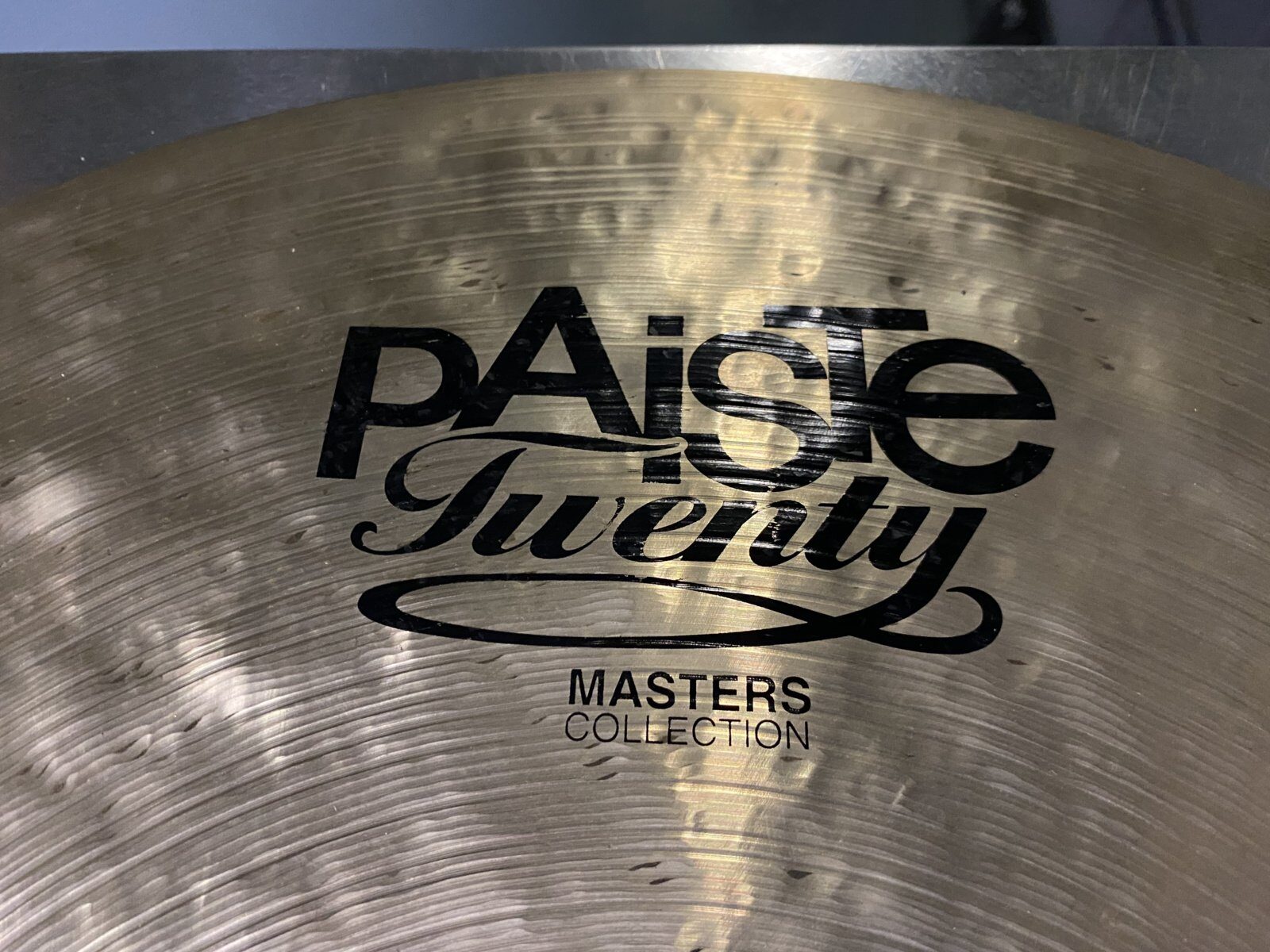 Paiste Twenty masters collection dark crisp ride 22”