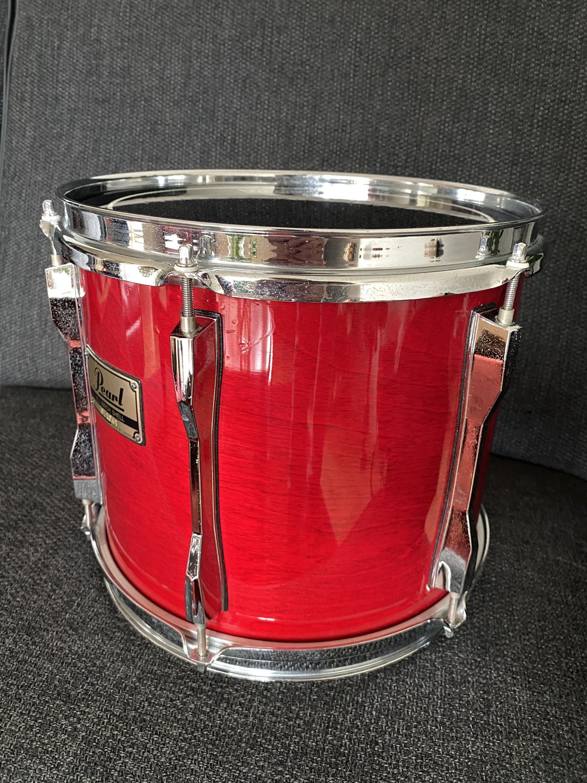 Pearl BLX tom 12x10 inch #sequoia red