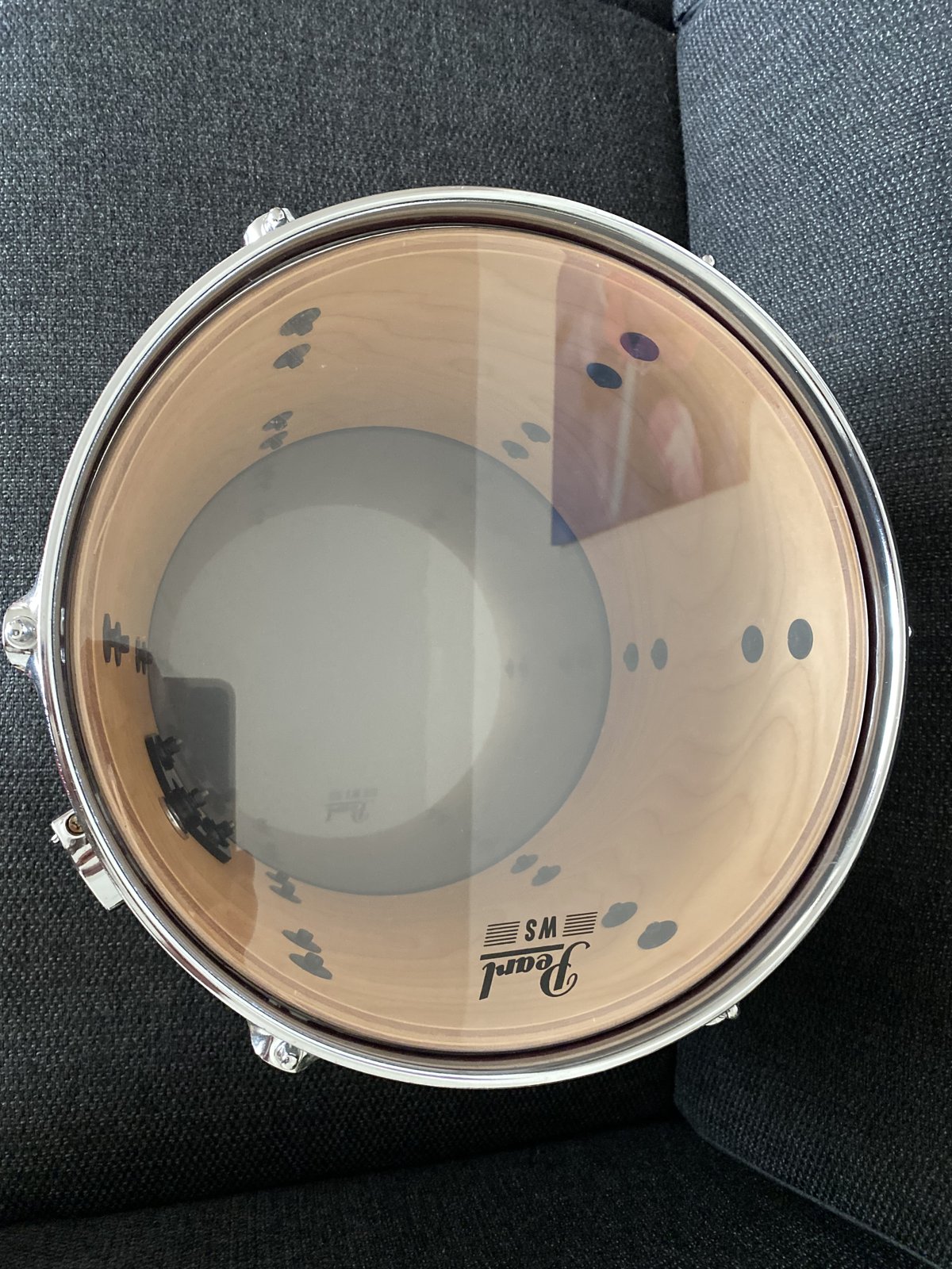 Pearl BLX tom 12x10 inch #sequoia red