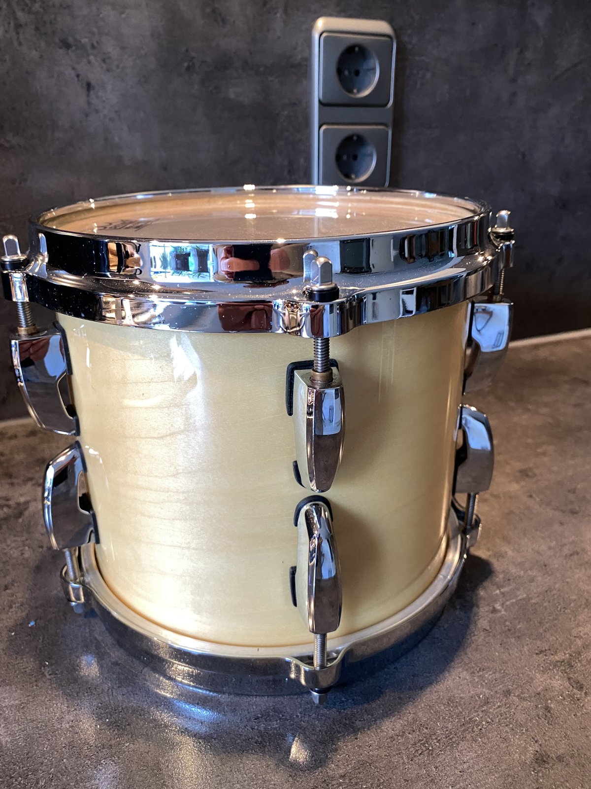 Pearl BRX-0807T Masters studio birch tom 8x7 inch #112 Natural birch