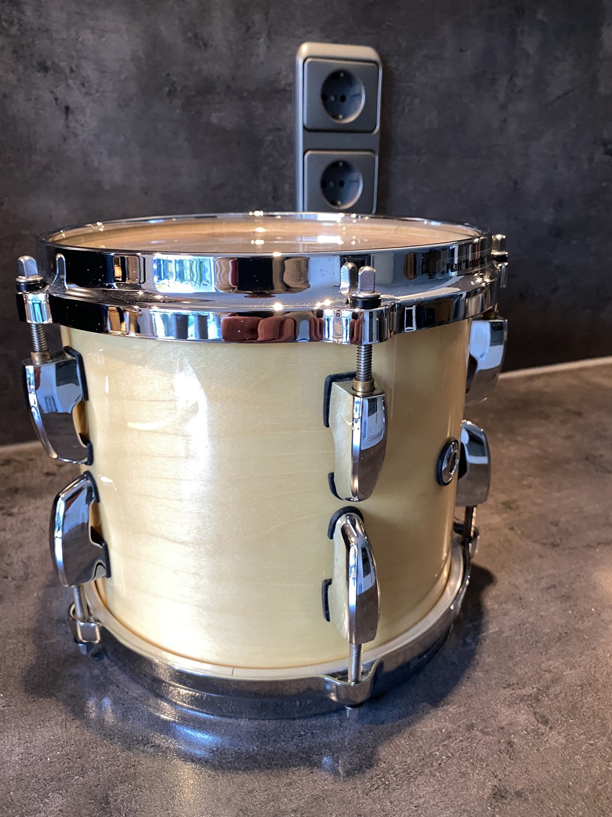 Pearl BRX-0807T Masters studio birch tom 8x7 inch #112 Natural birch