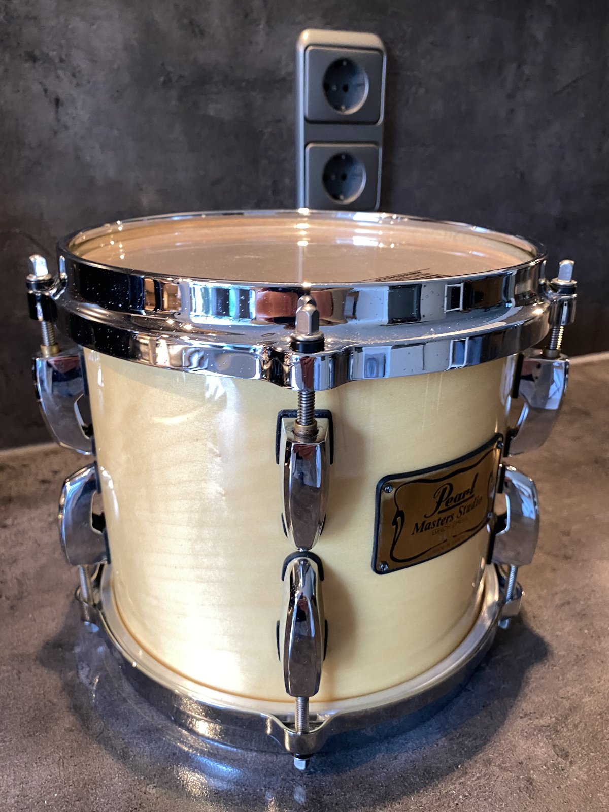 Pearl BRX-0807T Masters studio birch tom 8x7 inch #112 Natural birch