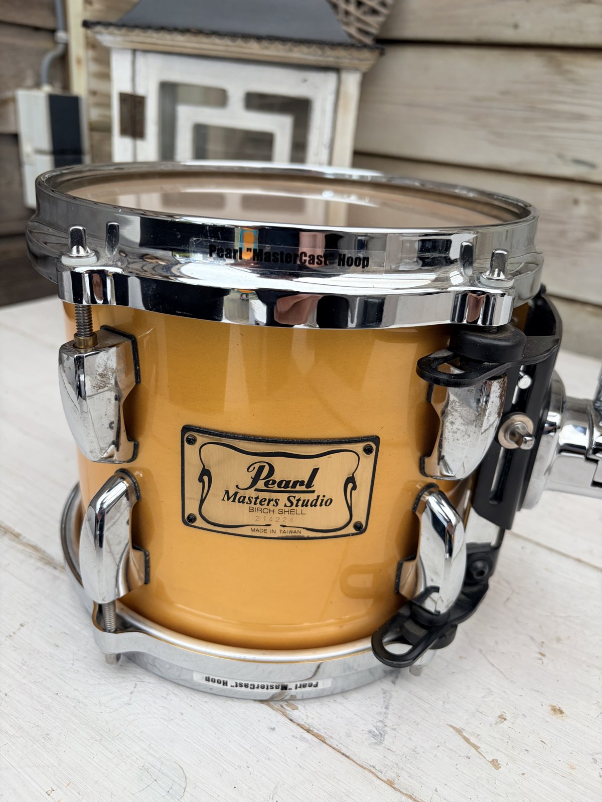 Pearl BRX Masters studio tom 8x7” #Antique Gold