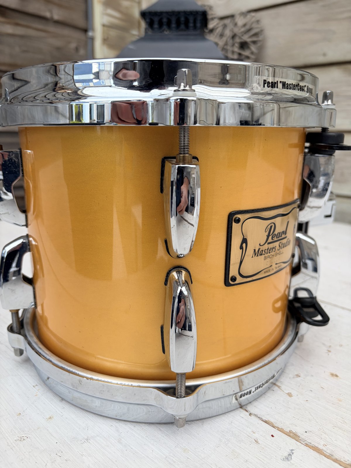 Pearl BRX Masters studio tom 8x7” #Antique Gold