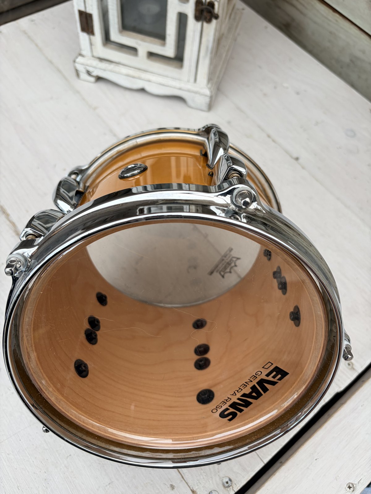 Pearl BRX Masters studio tom 8x7” #Antique Gold