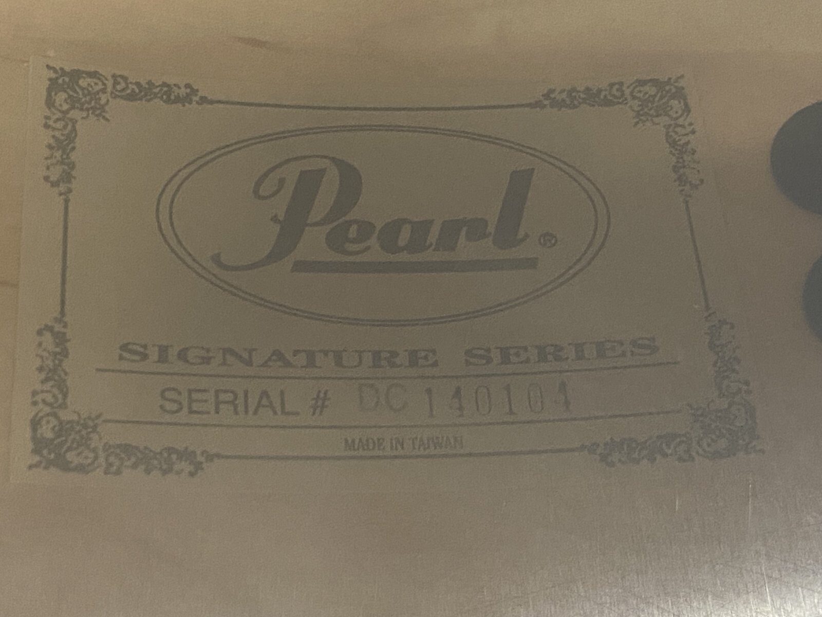 Pearl Dennis Chambers signature snare DC-1465 14x6.5 inch #Opal White