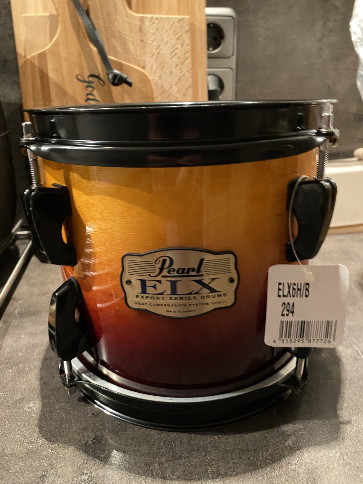 Pearl ELX Tom 8x7 inch #Amber fade (2005/2006)
