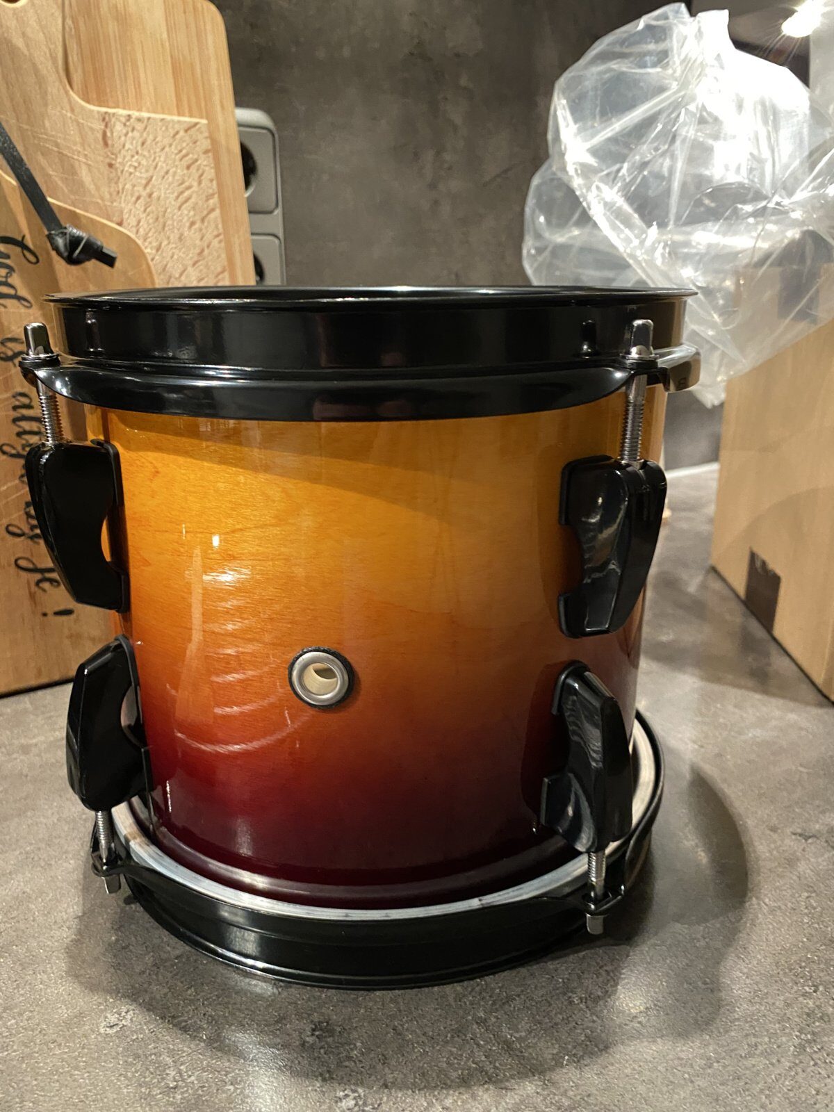 Pearl ELX Tom 8x7 inch #Amber fade (2005/2006)