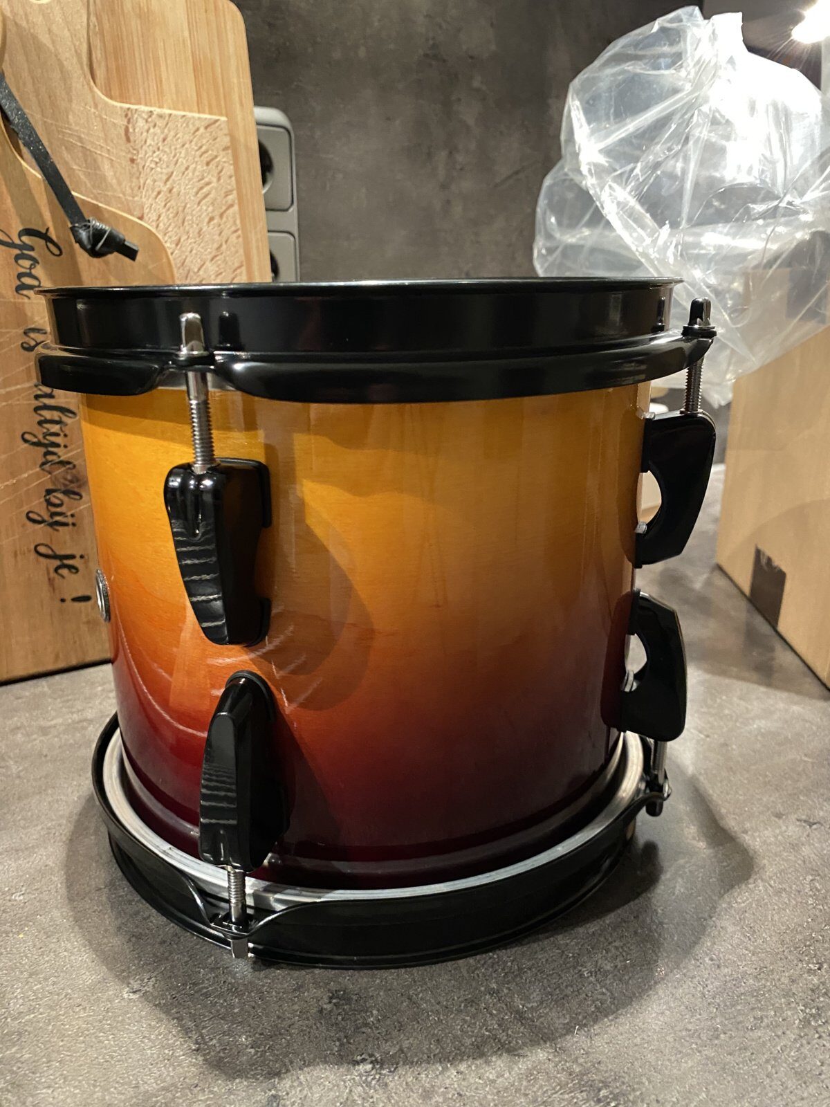 Pearl ELX Tom 8x7 inch #Amber fade (2005/2006)