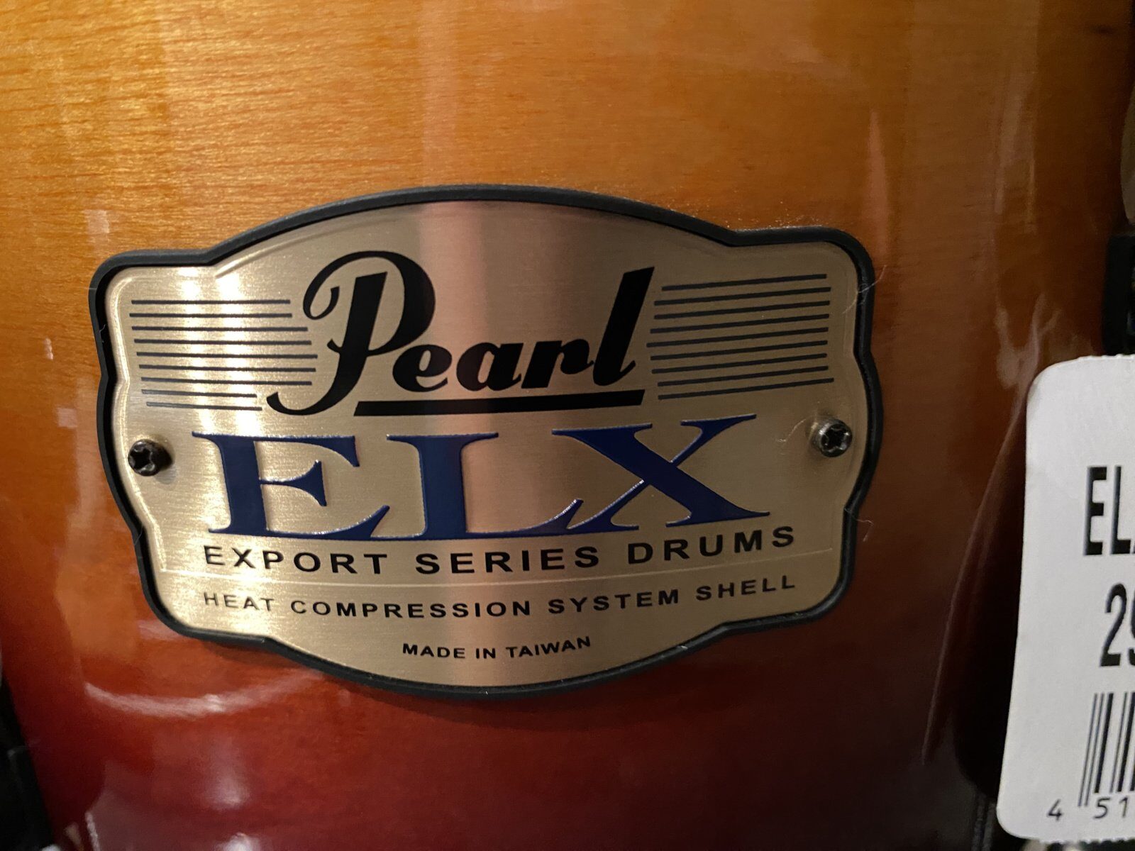 Pearl ELX Tom 8x7 inch #Amber fade (2005/2006)
