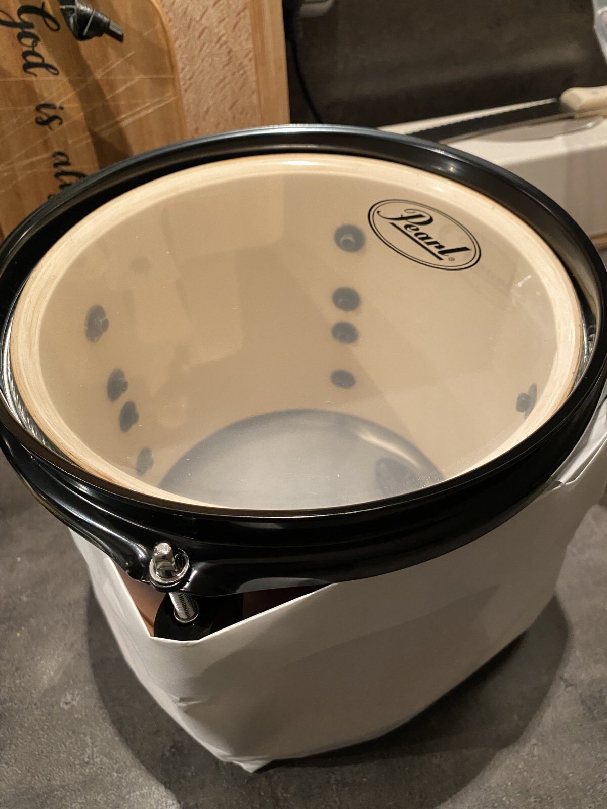 Pearl ELX Tom 8x7 inch #Amber fade (2005/2006)