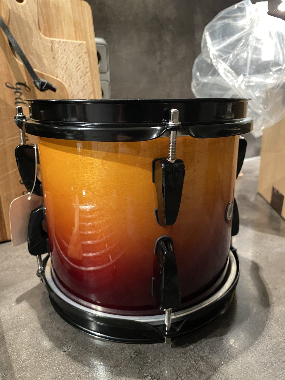 Pearl ELX Tom 8x7 inch #Amber fade (2005/2006)