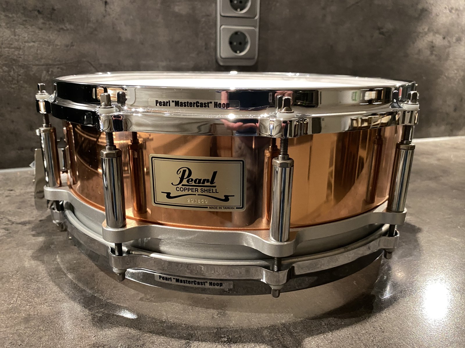 Pearl FC-1450 Freefloater snare 14x5” Copper