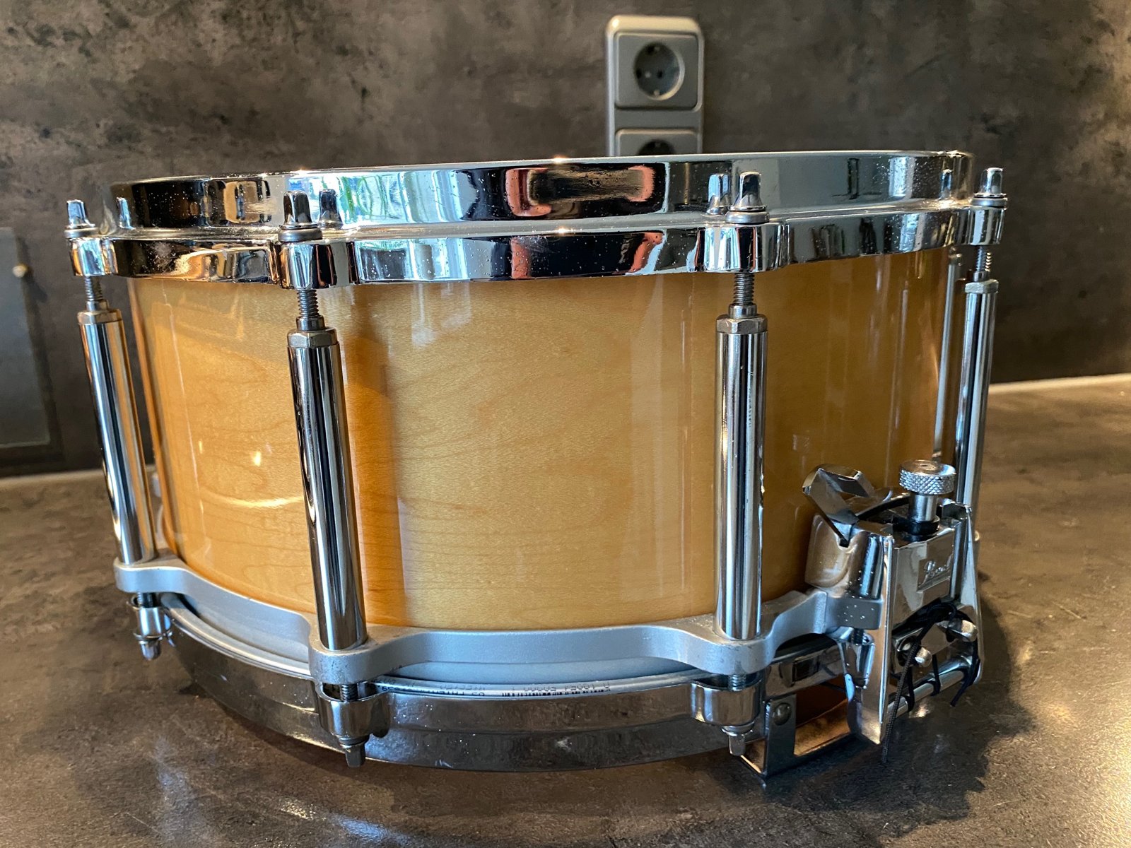 Pearl freefloater M-914D 14x6.5"#Natural maple