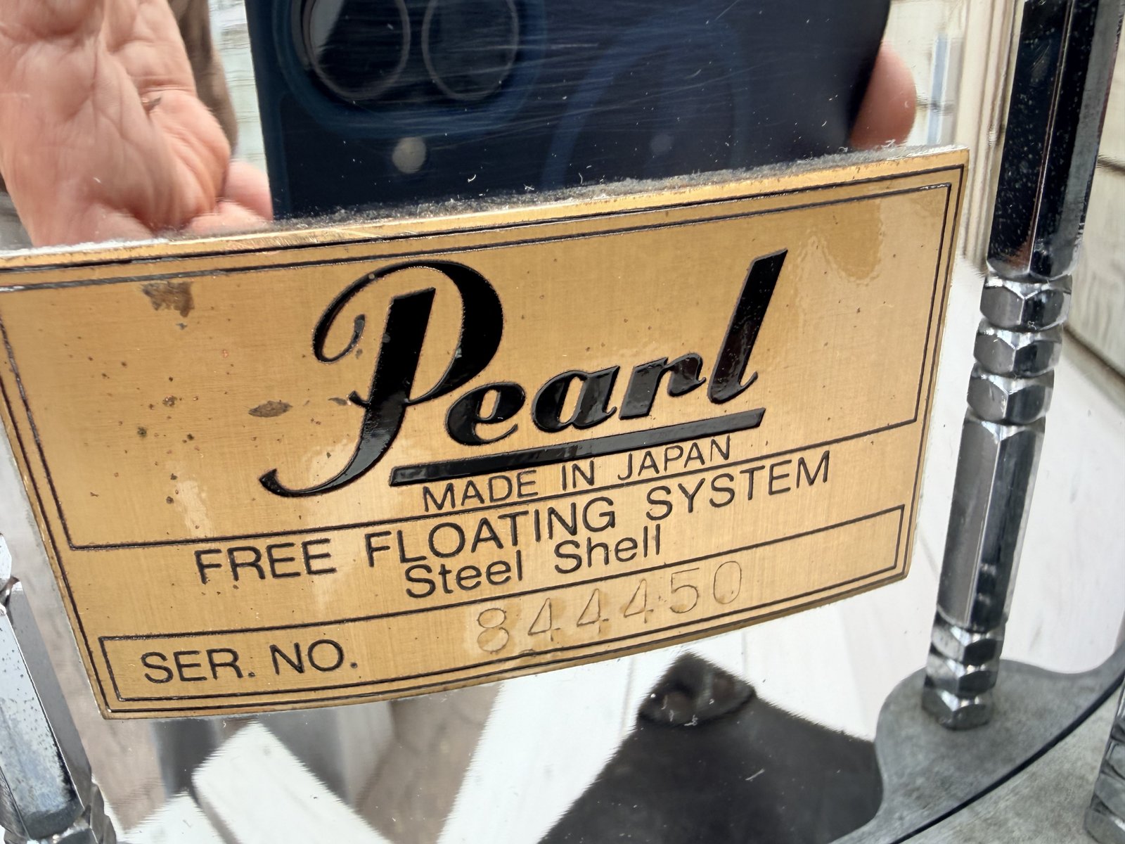 Pearl Freefloater Steel "Made in Japan" 14x6.5"