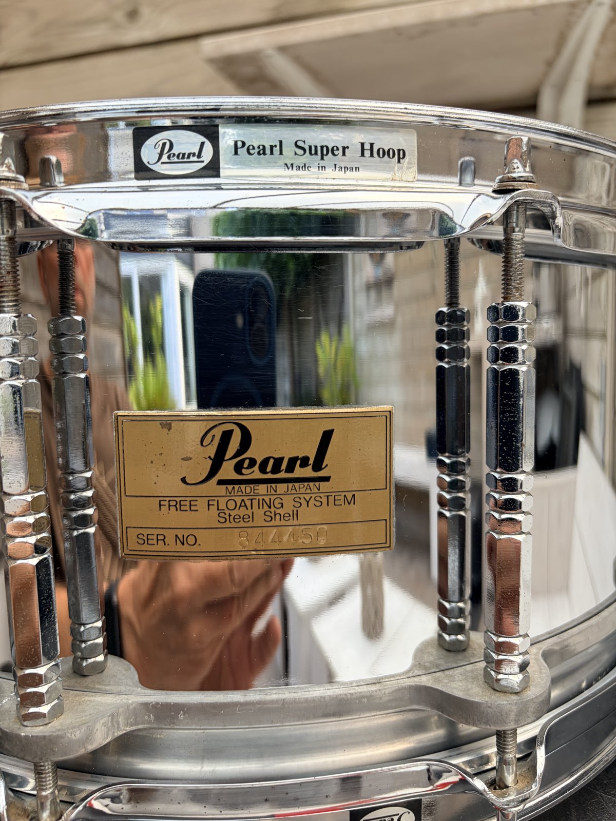 Pearl Freefloater Steel "Made in Japan" 14x6.5"