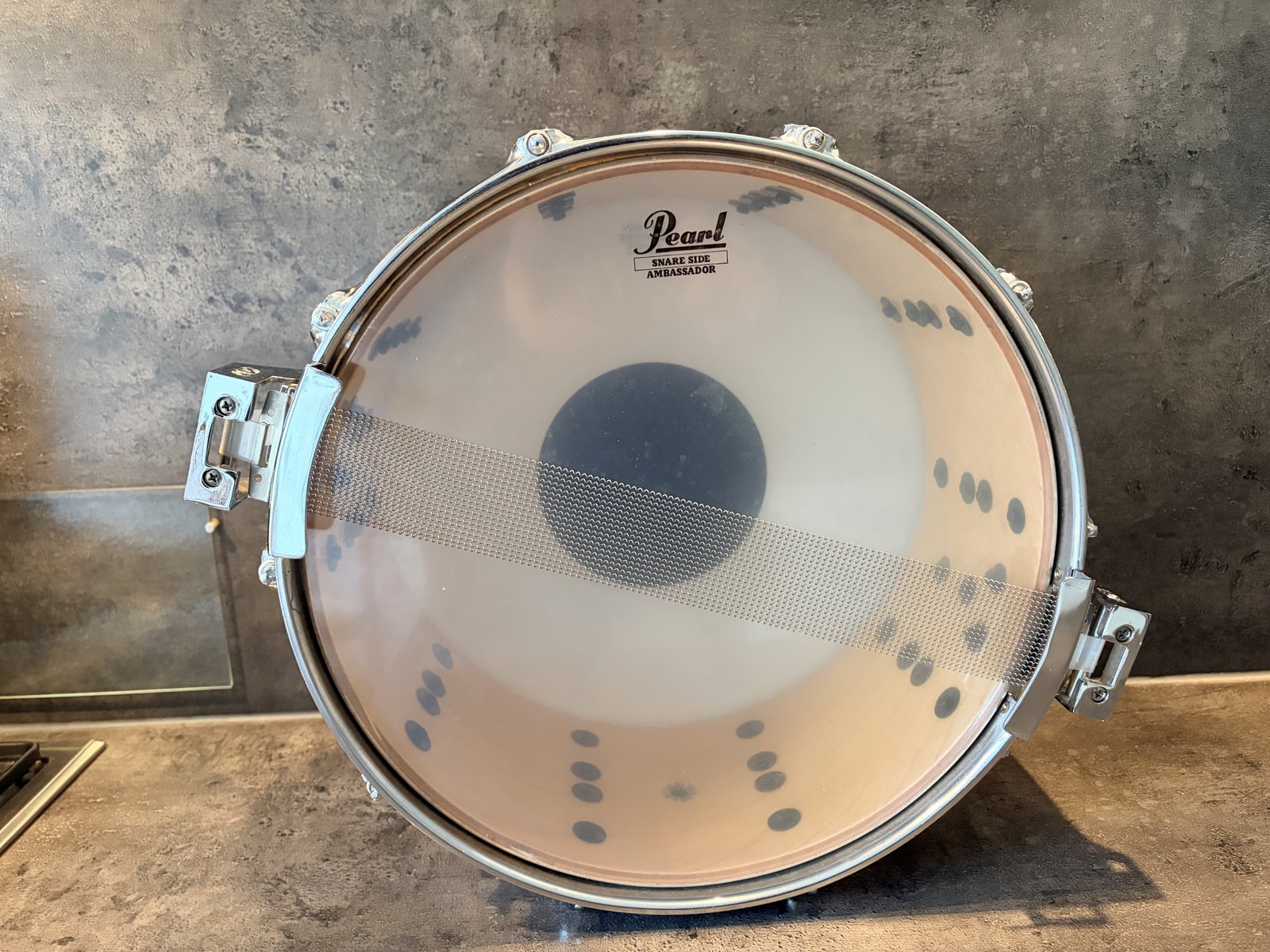 Pearl G-714D GLX Supergripper snare 14x6.5” in # Natural maple