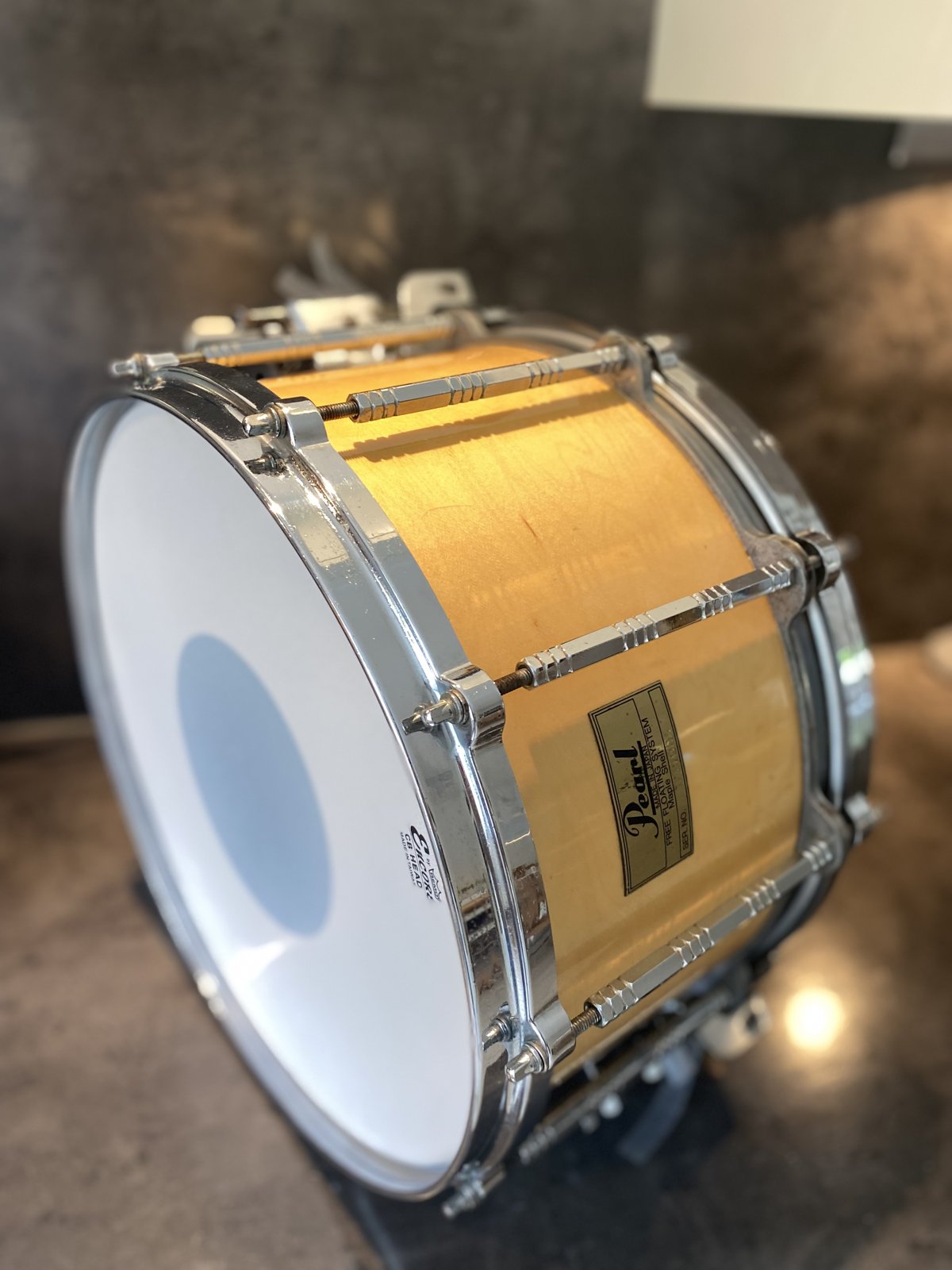 Pearl G-914ED freefloater Maple 14x8 inch #Natural maple