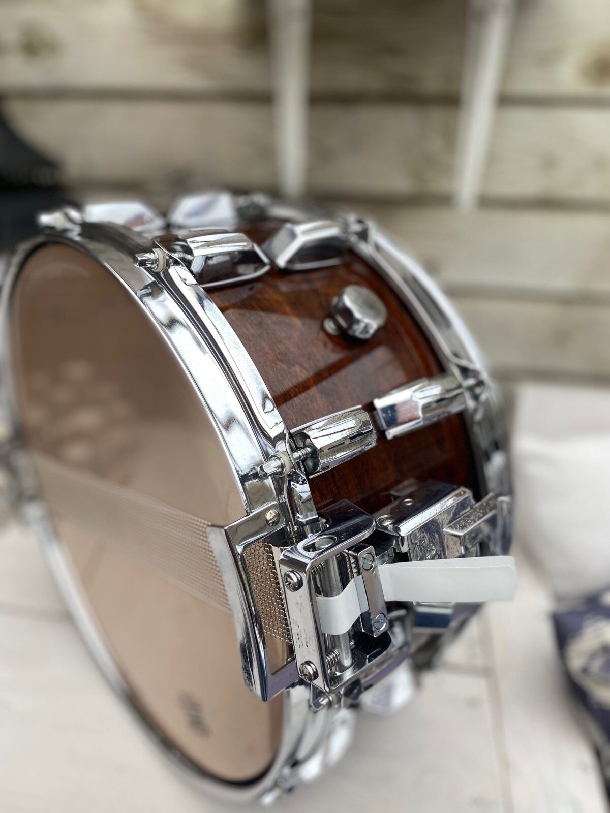 Pearl GLX snaredrum 14x6.5 inch GLX-1465 #Walnut lacquer