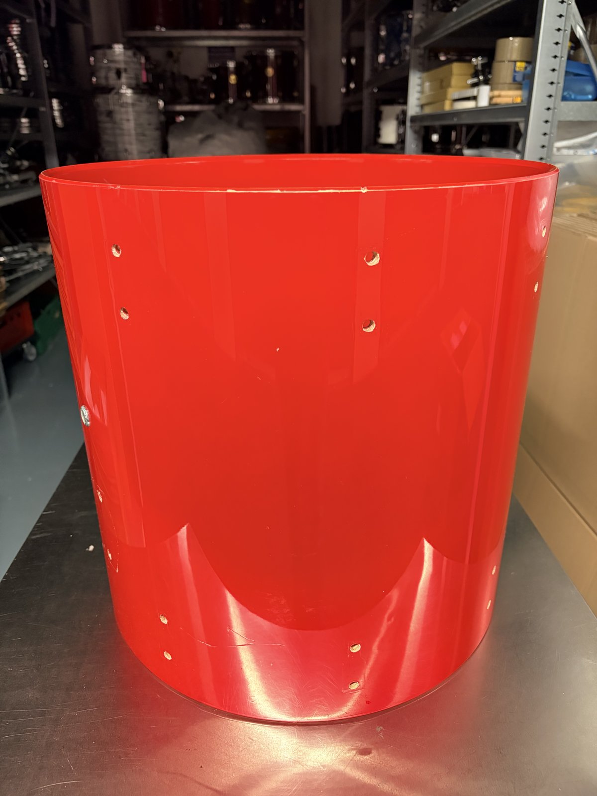 Pearl GLX Super pro shell 16x16 inch #Coral red