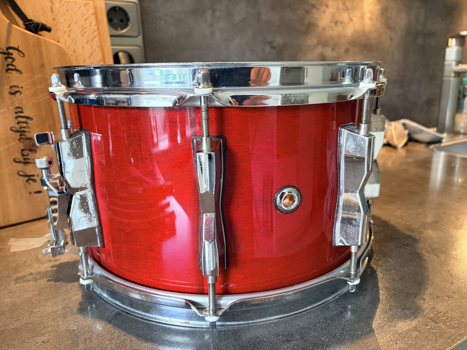 Pearl M-512SE Soprano snare 12x7” #Sequoia red