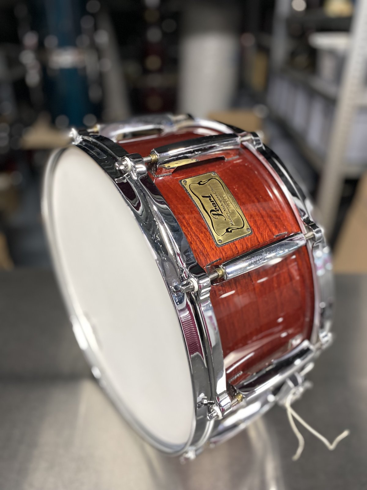 Pearl MHX-B5514D/c Mahogany classic snare 14x6.5 inch #141 Red mahogany lacquer