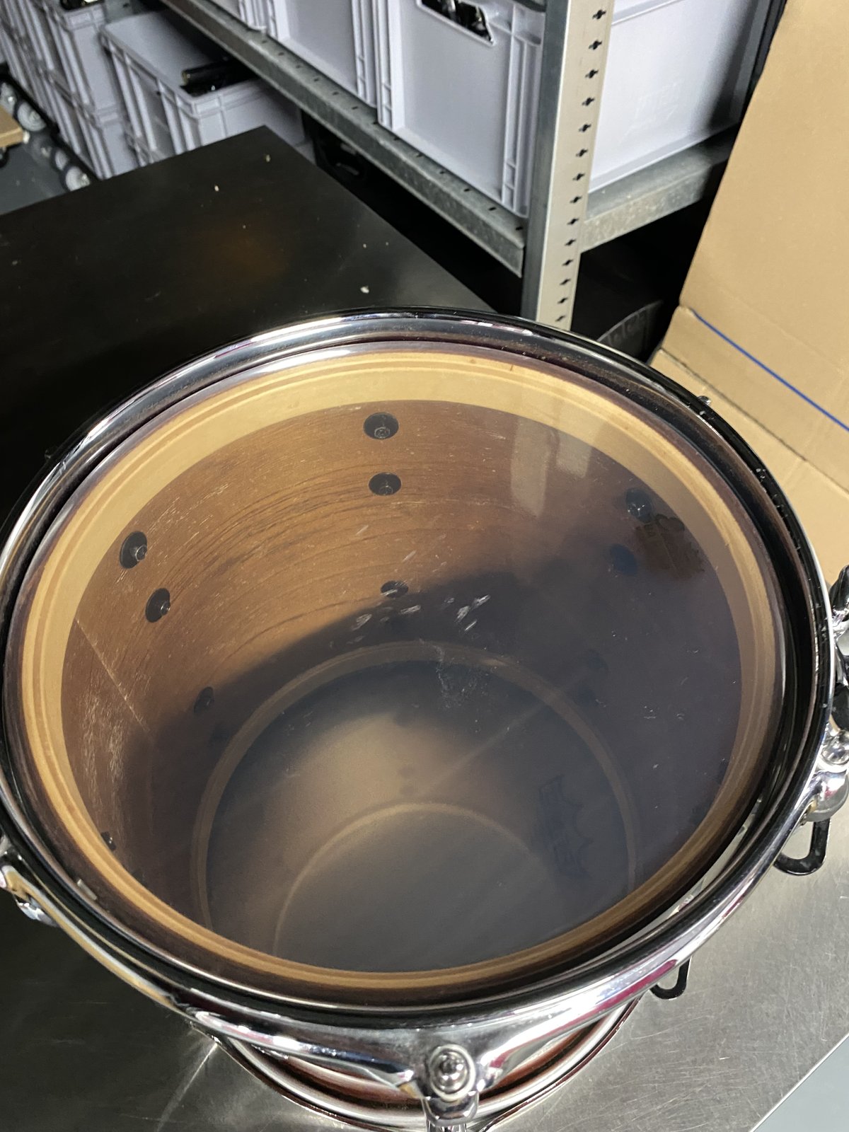 Pearl MHX Mahogany classic tom 10x10 inch #141 Red Mahogany lacquered