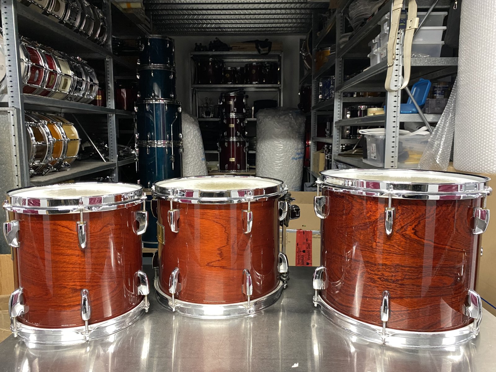 Pearl MHX Mahogany classic tom 10x10 inch #141 Red Mahogany lacquered