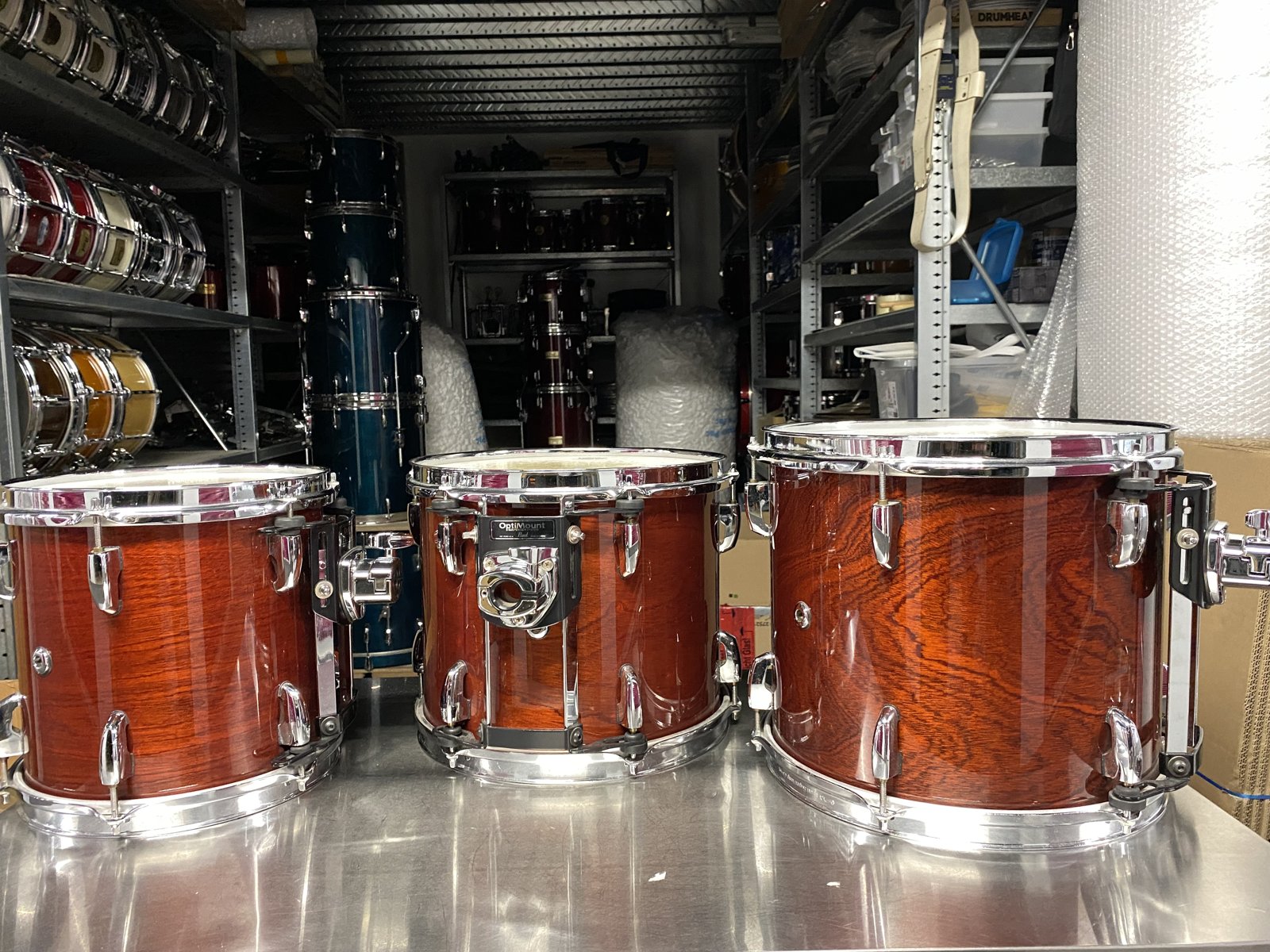 Pearl MHX Mahogany classic tom 13x11 inch #141 Red Mahogany lacquered