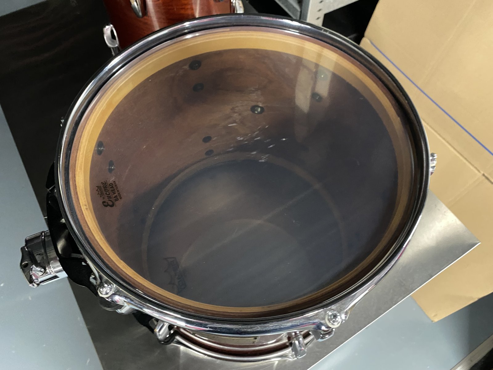 Pearl MHX Mahogany classic tom 13x11 inch #141 Red Mahogany lacquered