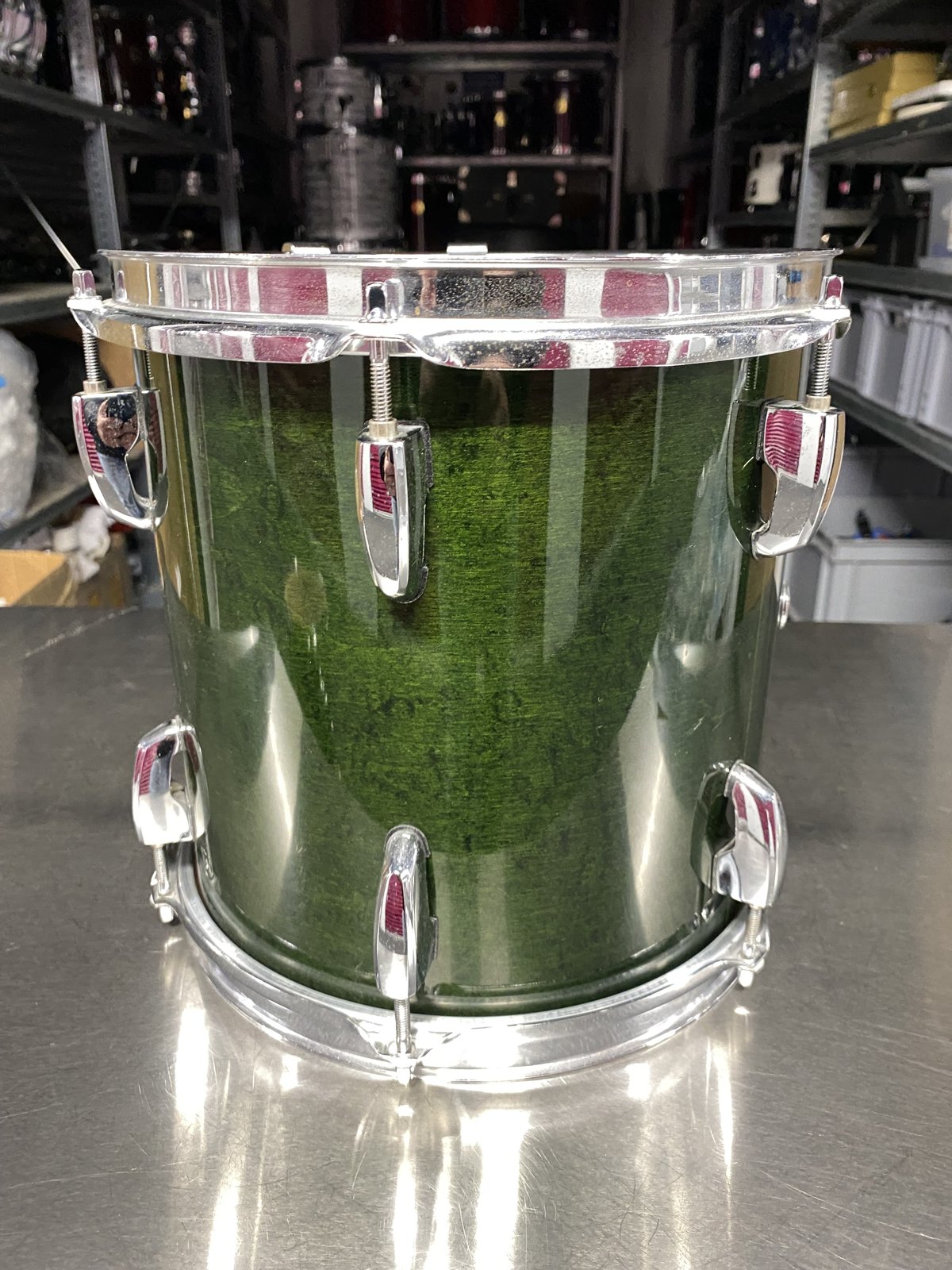 Pearl MMX-210EDI Masters custom tom 10x10" #Emerald mist