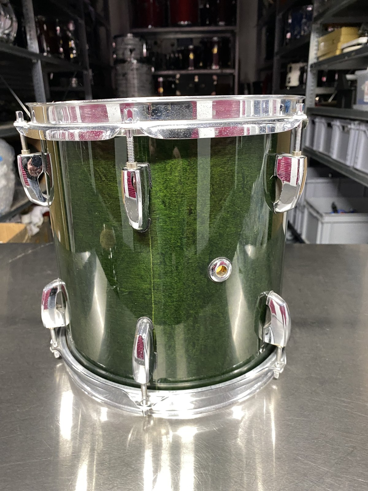 Pearl MMX-210EDI Masters custom tom 10x10" #Emerald mist