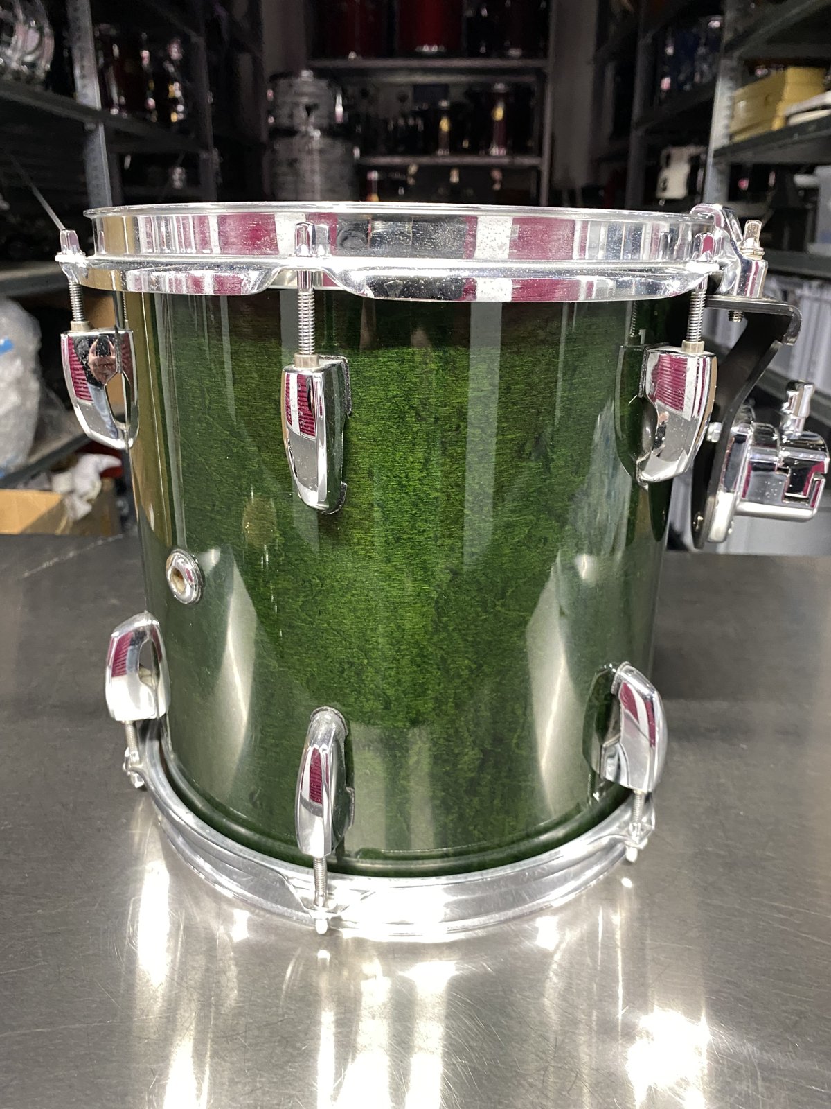 Pearl MMX-210EDI Masters custom tom 10x10" #Emerald mist