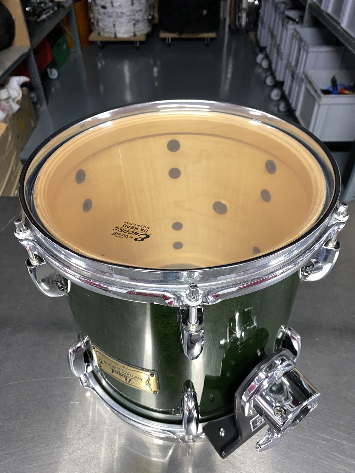 Pearl MMX-210EDI Masters custom tom 10x10" #Emerald mist