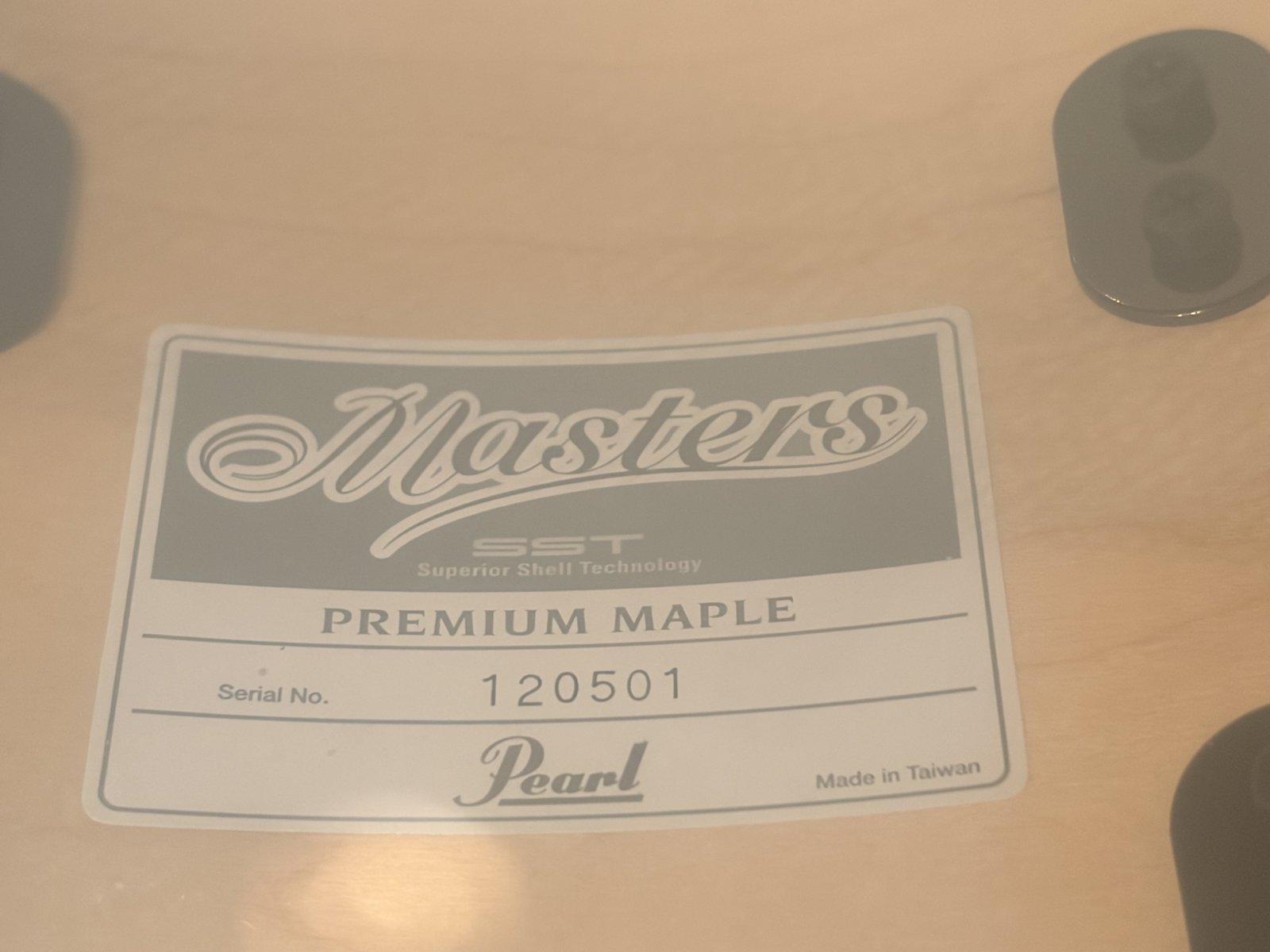 Pearl MPL-1465 Masters Premium Maple Legend snare 14x6.5 inch #Natural maple