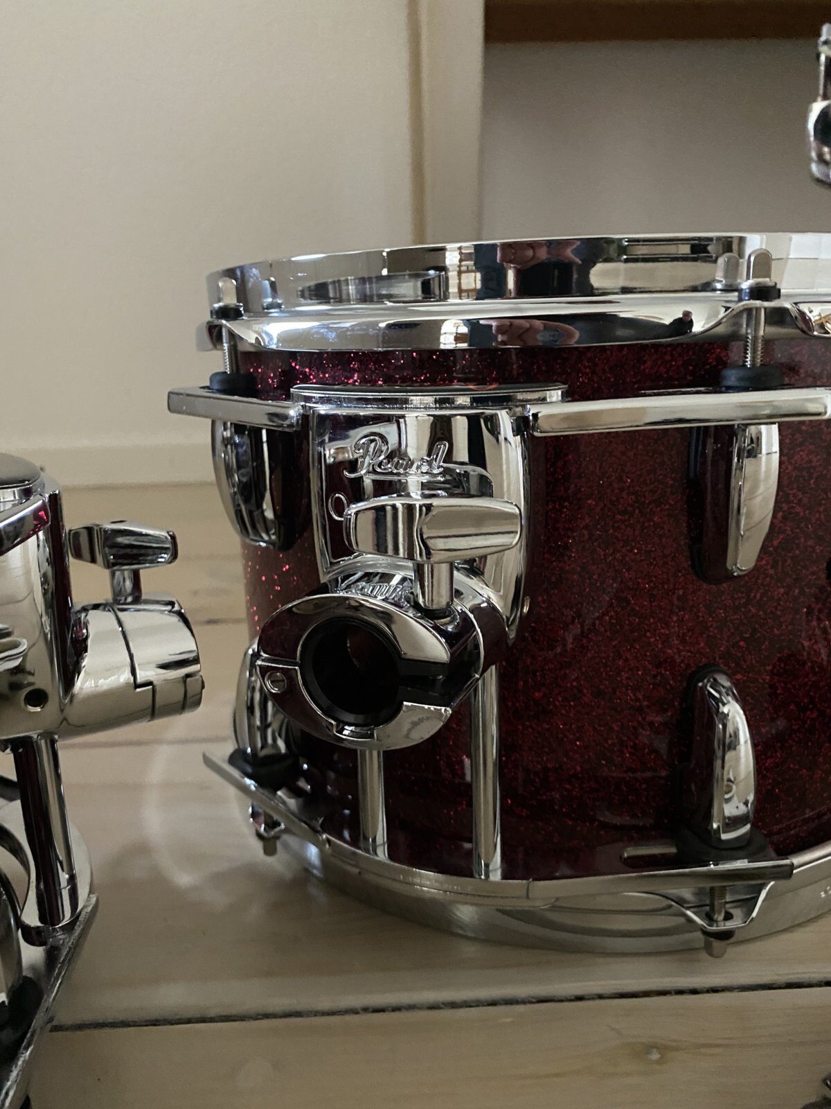 Pearl MRV924XEP/C355 Masters maple reserve shellset #Sapphire bordeaux sparkle