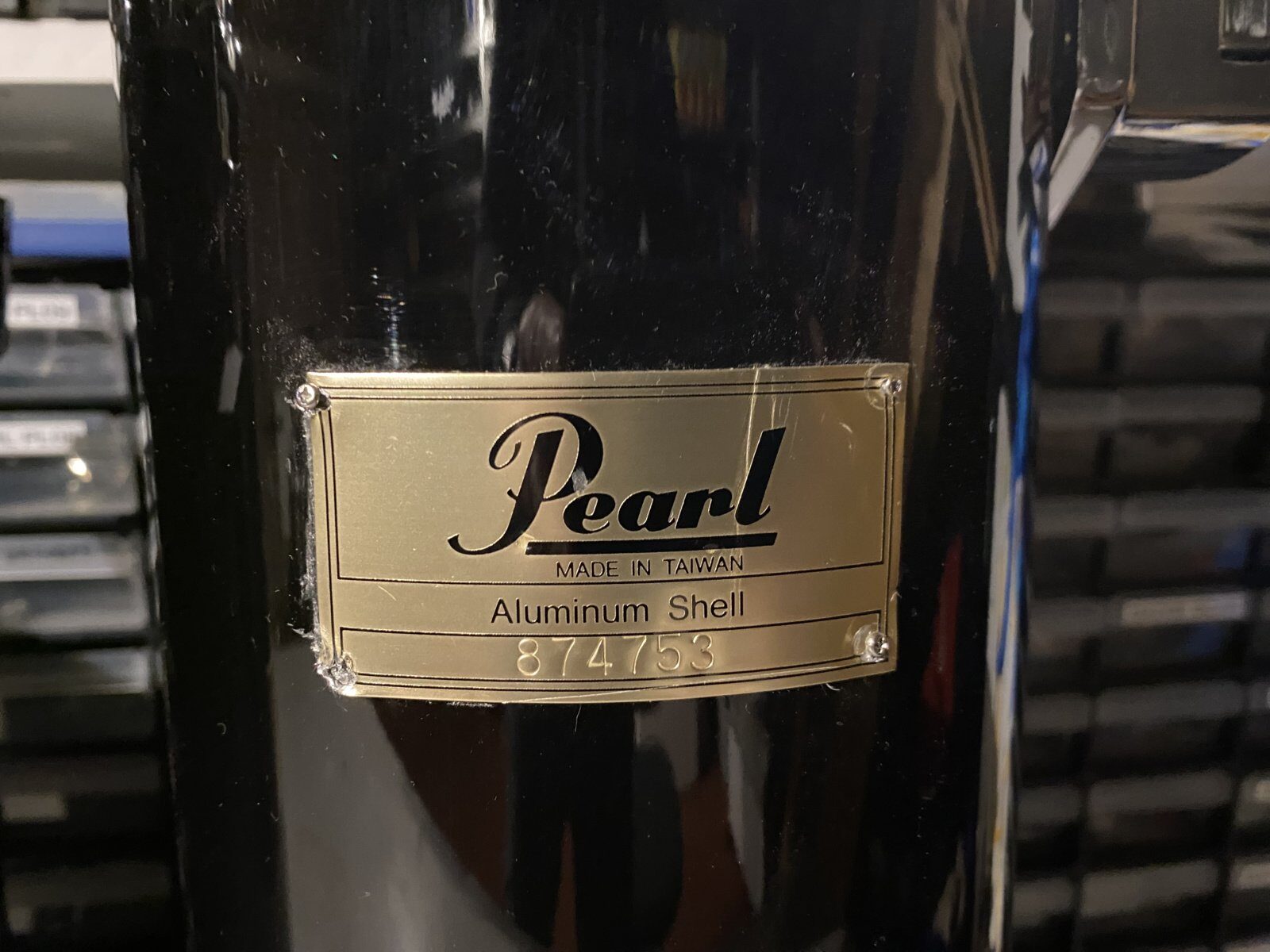 Pearl rockettoms (full set) 12-15-18-21 inch #piano black