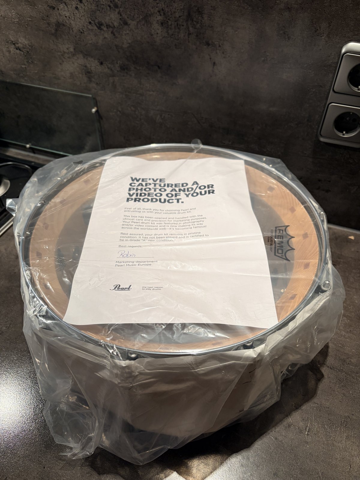 Pearl SCD-1465AW Stavecraft Ashwood snare 14x6.5”