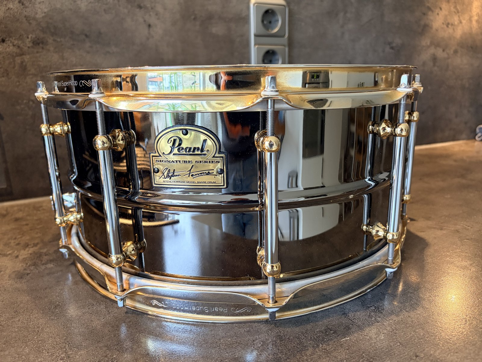 Pearl SF-1465 Steve Ferrone signature snare 14x6.5 inch